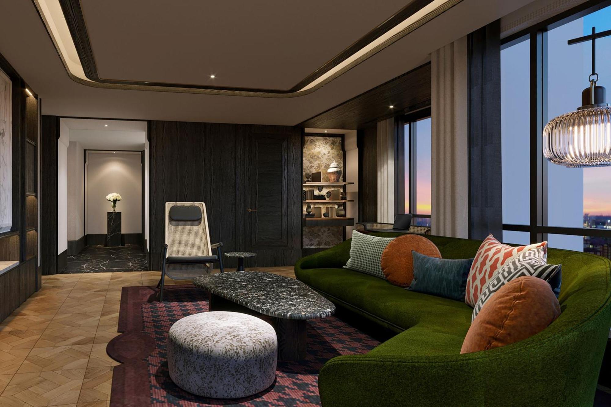 מלון ג'ורג' טאון The Millen Penang, Autograph Collection מראה חיצוני תמונה The living room of a 3-bedroom unit